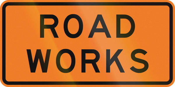 新西兰路标 道路工程