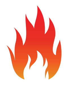 火火焰标志模板照片