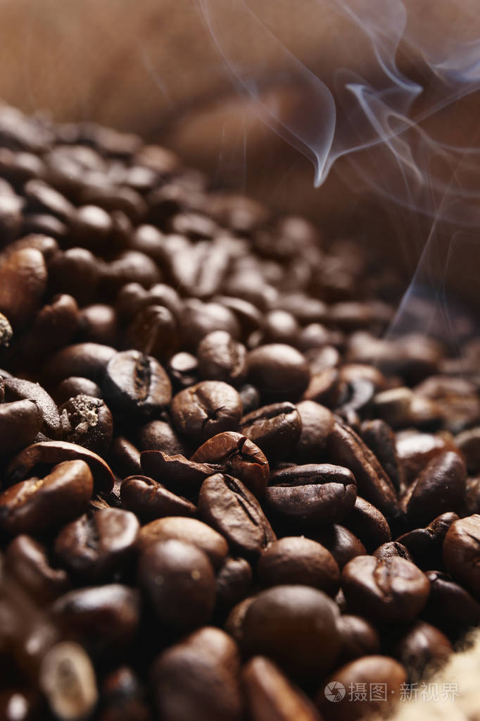 新鲜的咖啡豆