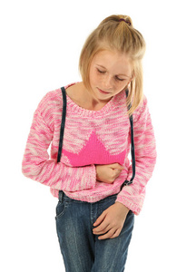 宝宝肚子疼图片