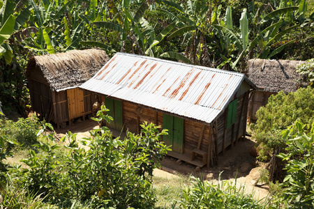 非洲马达加斯加小屋安达斯巴地区