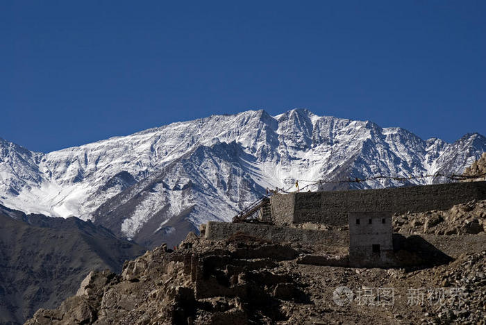 印度拉达克山脉