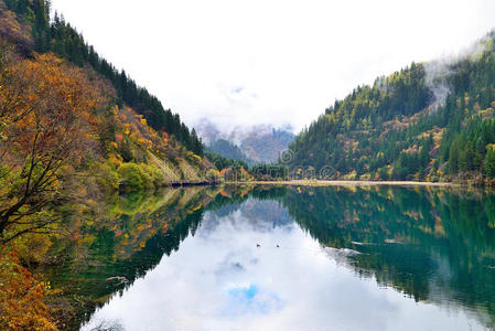 九寨沟箭竹湖