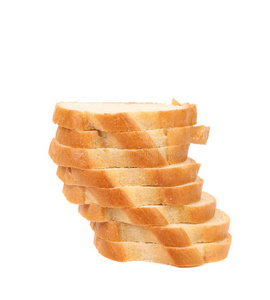 切片白面包。