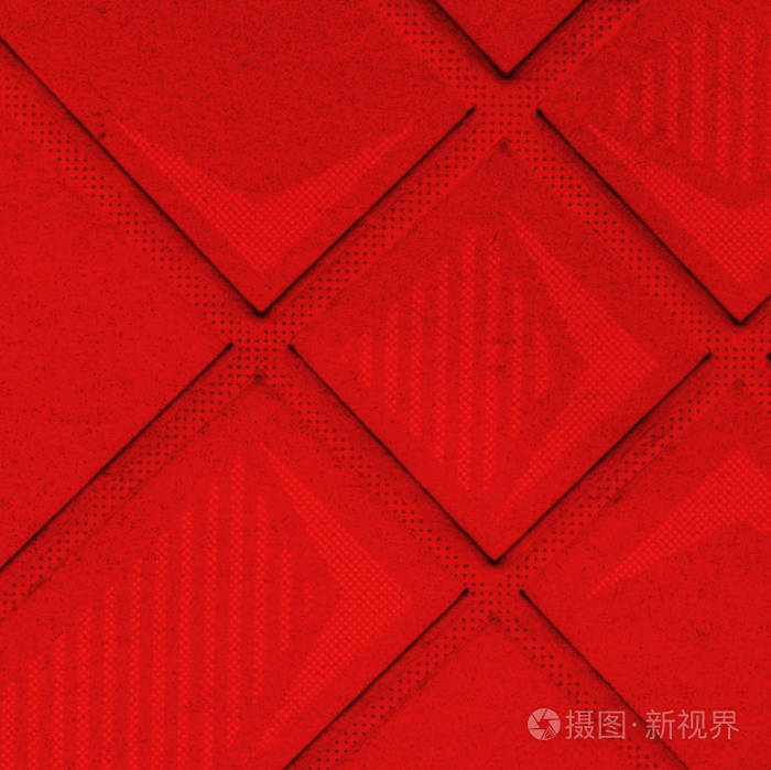 红色格子的纹理有用的背景