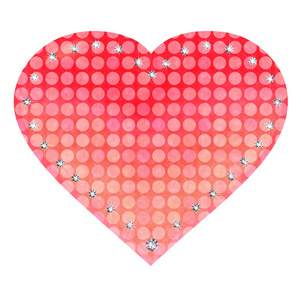 情人节的心粉红色图标