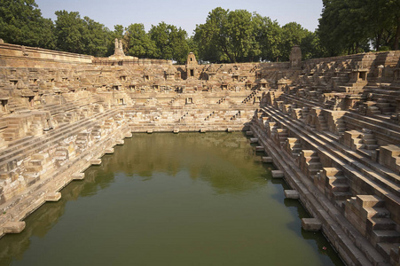 在 Modhera 的太阳神庙