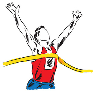 终点的照片图片