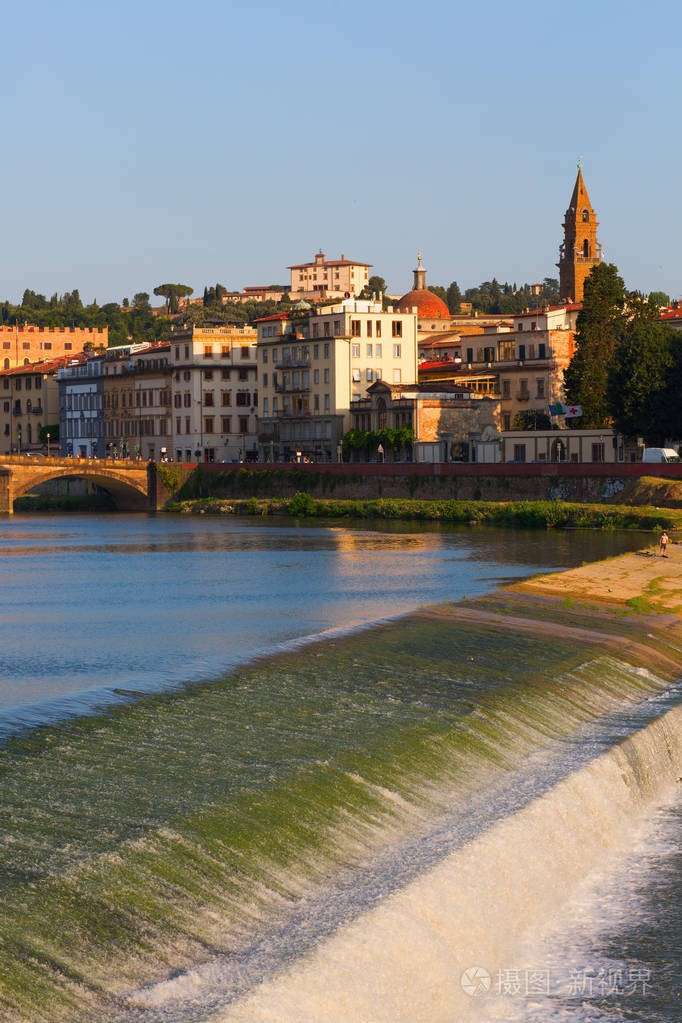 在意大利佛罗伦萨阿诺河