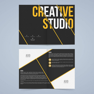 创意企业宣传册设计图片