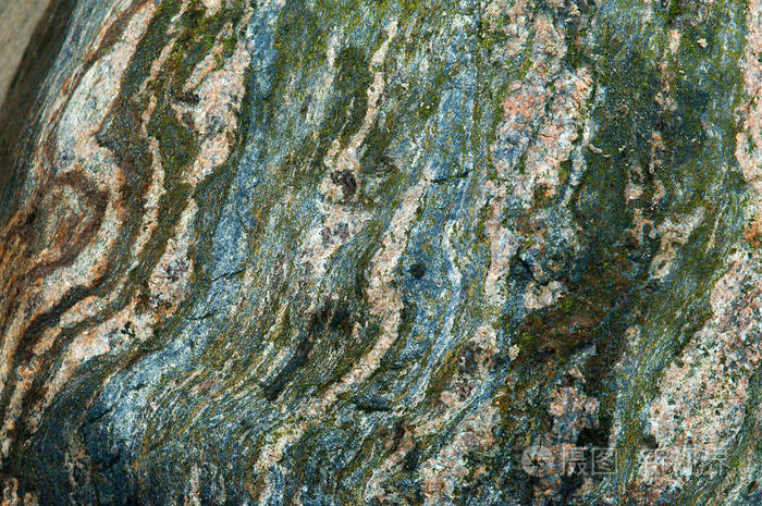 海石抽象的背景天然的石头纹理