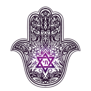 犹太的铺盖卷纹身犹太的铺盖卷纹身沙洛姆,希伯来语书法