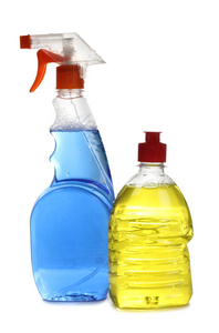 化学产品装在瓶子里图片