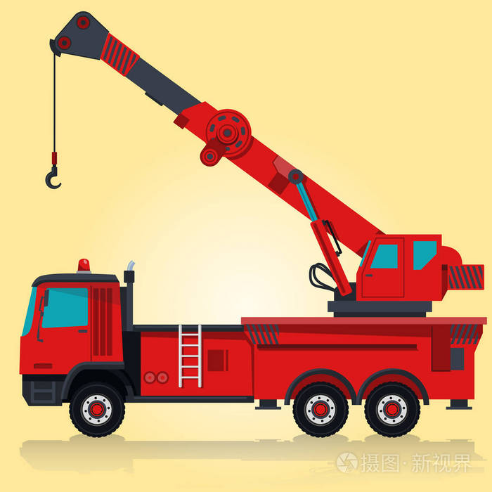 施工机械及地面工程插画-正版商用图片0w6xd4-摄图新视界
