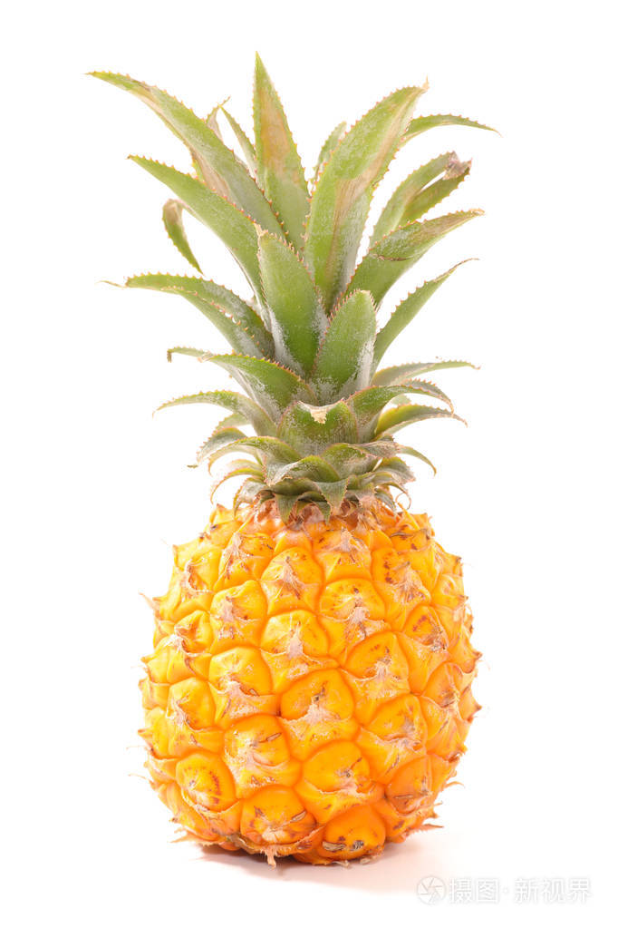 新鲜成熟的菠萝
