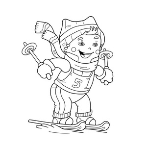 骑在雪橇上图片-骑在雪橇上素材-骑在雪橇上插画-摄图新视界
