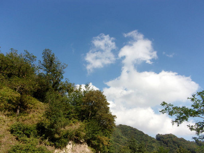 意大利坎帕尼亚.南方山区风光。