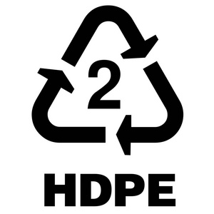 hdpe 符号图照片
