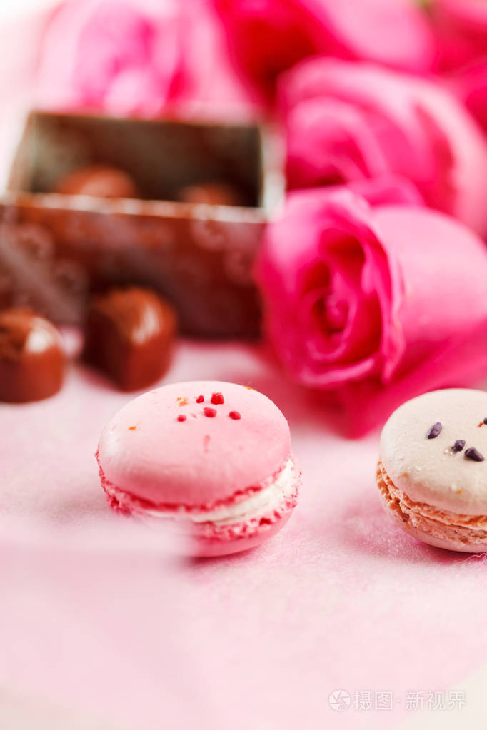 甜甜的粉红色礼物