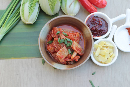 韩国食品传统泡菜味道鲜美