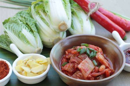 韩国食品传统泡菜味道鲜美