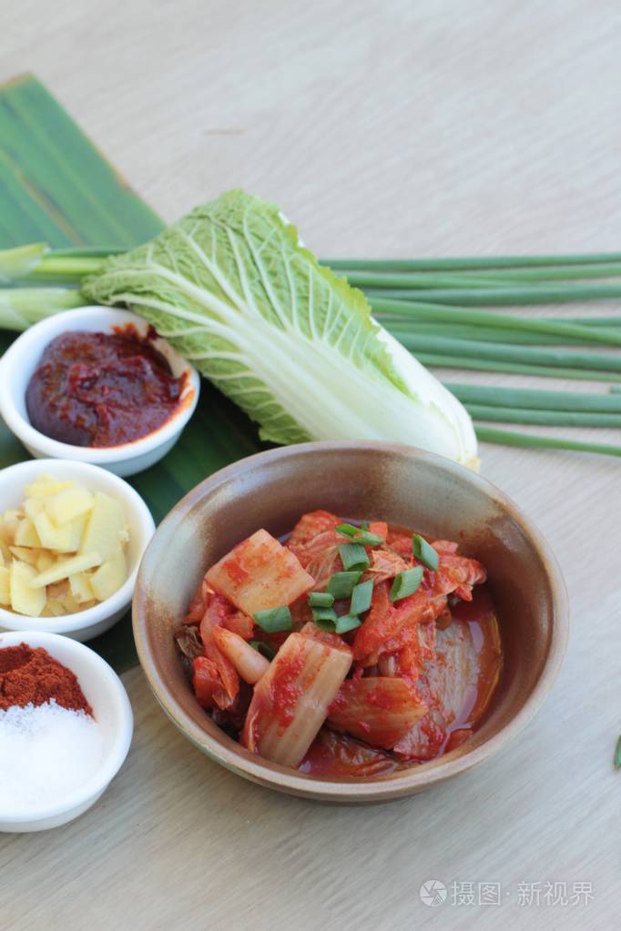 韩国食品传统泡菜味道鲜美