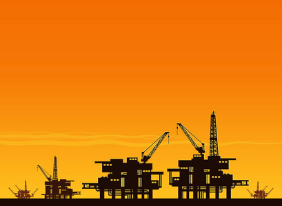 中海石油井架图片