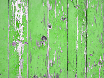 绿色木板背景或木板纹理