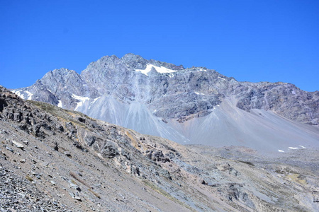 山水 雪谷在智利圣地亚哥的