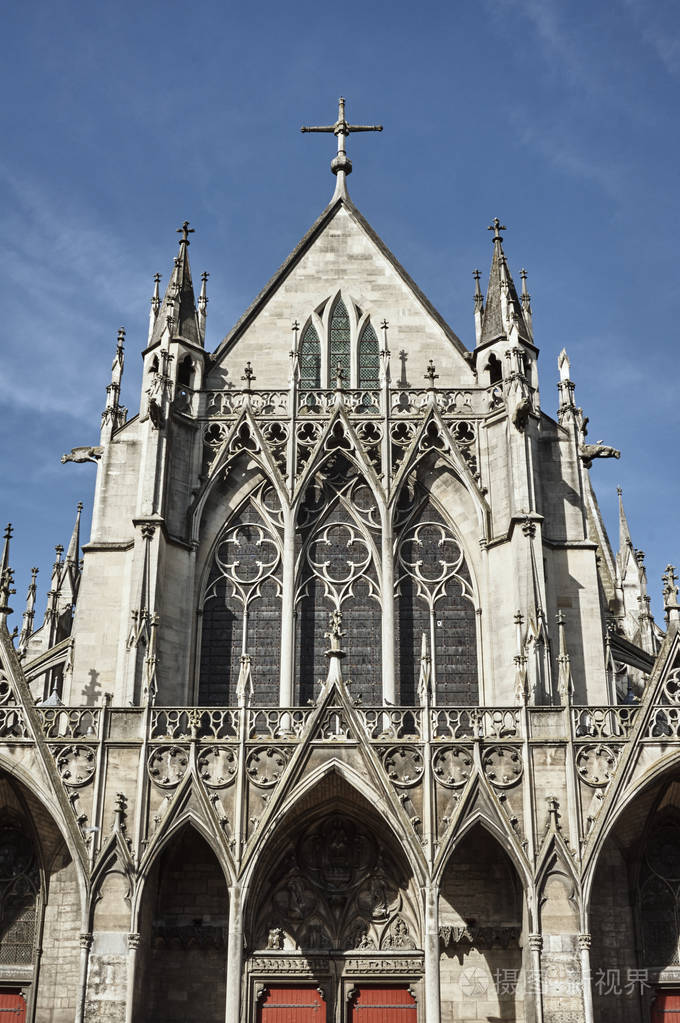 于尔班圣哥特式大教堂在特鲁瓦