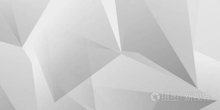 抽象浅灰色背景多边形纹理网站或艺术品背景