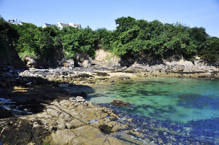 Douarnenet，布列塔尼海岸