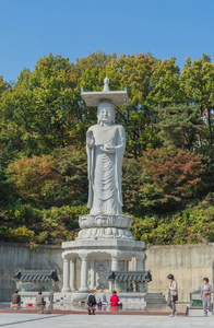 在韩国首尔奉恩寺寺