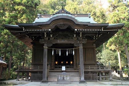 御领神社在日本神奈川县镰仓，忠诚