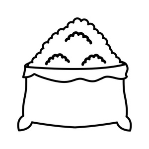 面粉图标图片-面粉图标素材-面粉图标插画-摄图新视界