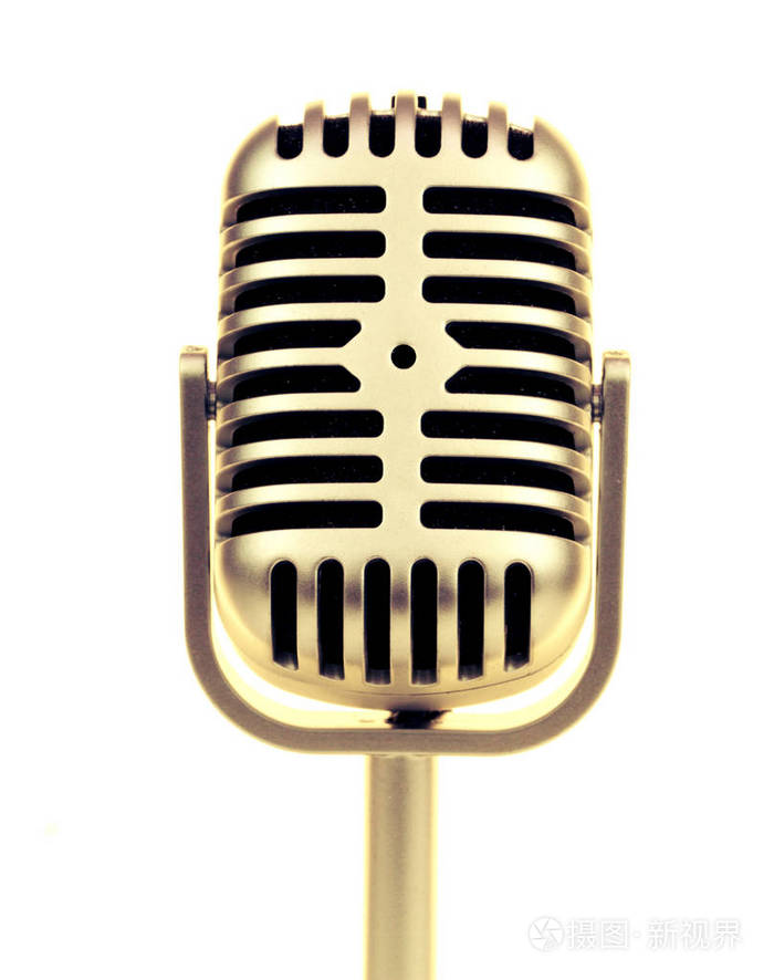 复古麦克风动态麦克风