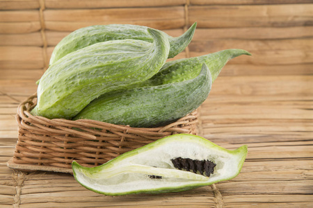 achokcha具有重要性能的蔬菜盲(环合)照片