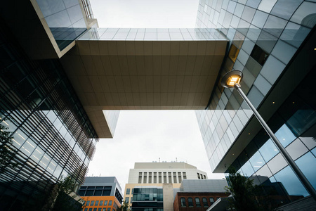 现代建筑在麻省理工学院，在