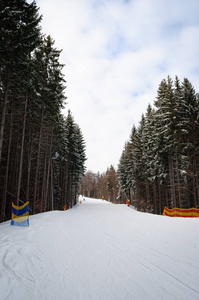 滑雪胜地 Bukovel 在喀尔巴阡山