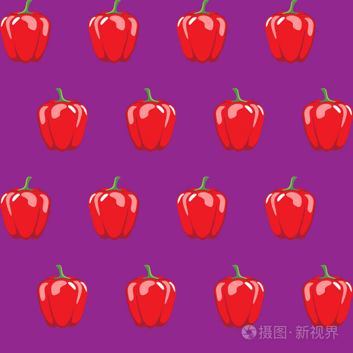 红甜椒股票矢量花纹紫色背景壁纸模式网站博客表面纹理图形印刷