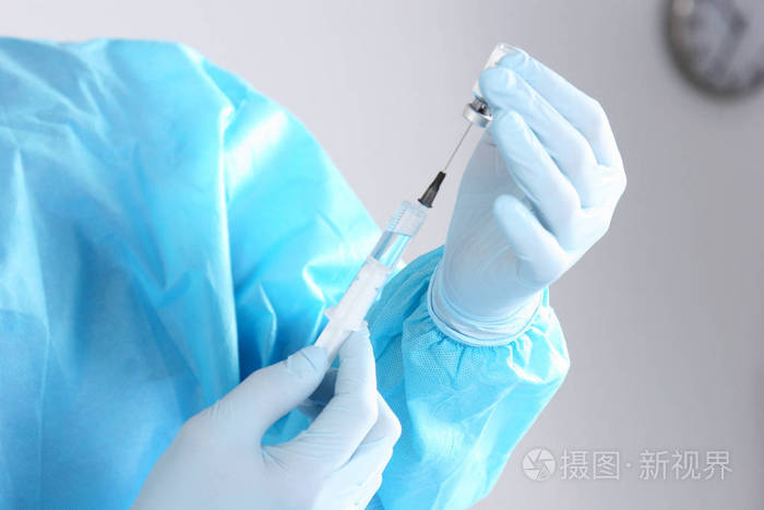 针药塑料注射设备.护士医生.液体药物麻醉.在医院的卫生保健