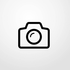 ar 眼镜图标.黑色填充矢量图.在白色背景上的 ar 眼镜符号.