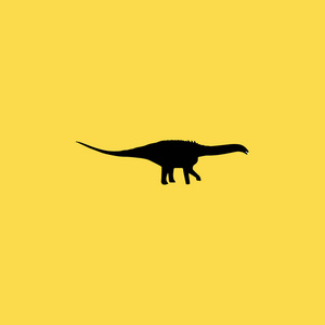 dinosaurus 图标图孤立的矢量标志符号