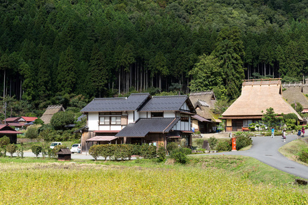 在日本的三山村庄