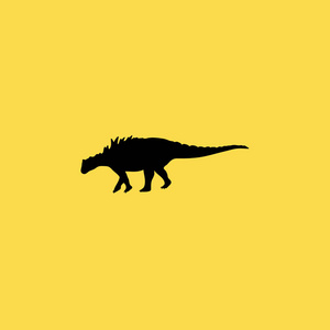 dinosaurus 图标图孤立的矢量标志符号