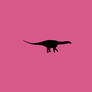 dinosaurus 图标图孤立的矢量标志符号