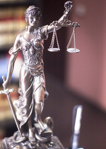 法律办公室法律雕像