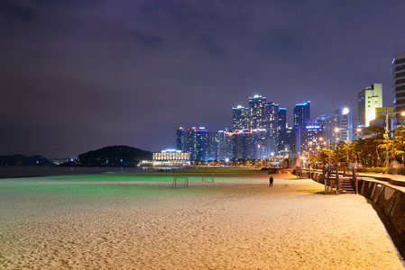 海云台的夜景