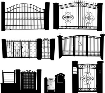 铁大门集合矢量