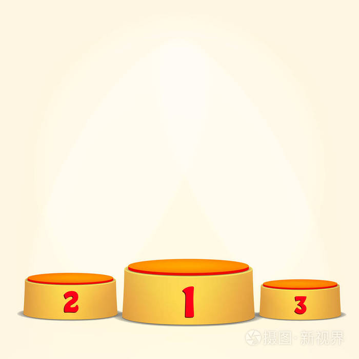 空向量登上领奖台.